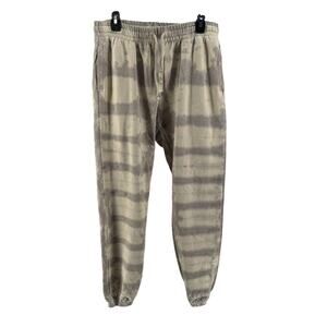 Talentless Men's Ivory Gray Tie Dye Heavyweight Jogger Sweatpants Size XL